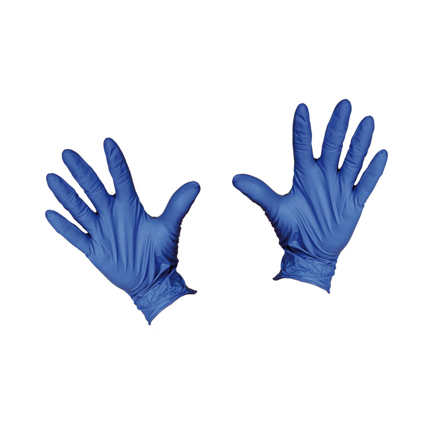 Nitril Wegwerphandschoenen blauw - maat M, L of XL - 100 stuks